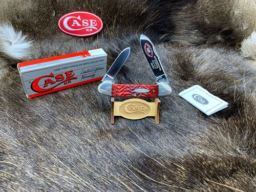 Case 1991 Bold City Club Canoe Knife With Rare Date Tang Stamp Mint In Box - 54A - Picture 4 of 10