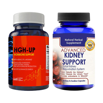 Natural Body Hormone Support and Advanced Kidney Health Supplement 60 Capsules