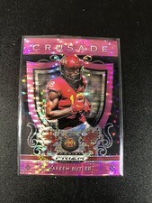 Hakeem Butler 2019 Panini Prizm Draft Picks Crusade Pink Pulsar RC #7 (1B)