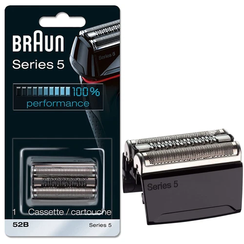 2Pack 52B Series 5 Replacement Foil & Cutter Cassette For Braun Electric Shaving - Picture 3 of 12