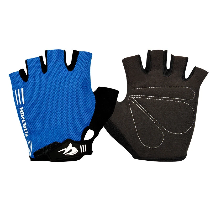 Cycling Bike Gloves Half Finger Bicycle Mittens Protective Anti Slip Pad AU - image 3 of 4