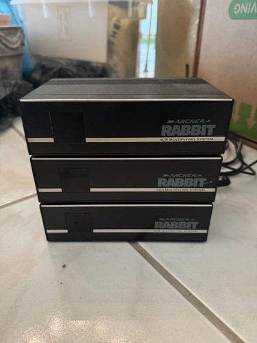 RABBIT VCR MULTIPLIER VIDEOCASTER WIRELESS TRANSMIT &RECEIVE SHARE ...