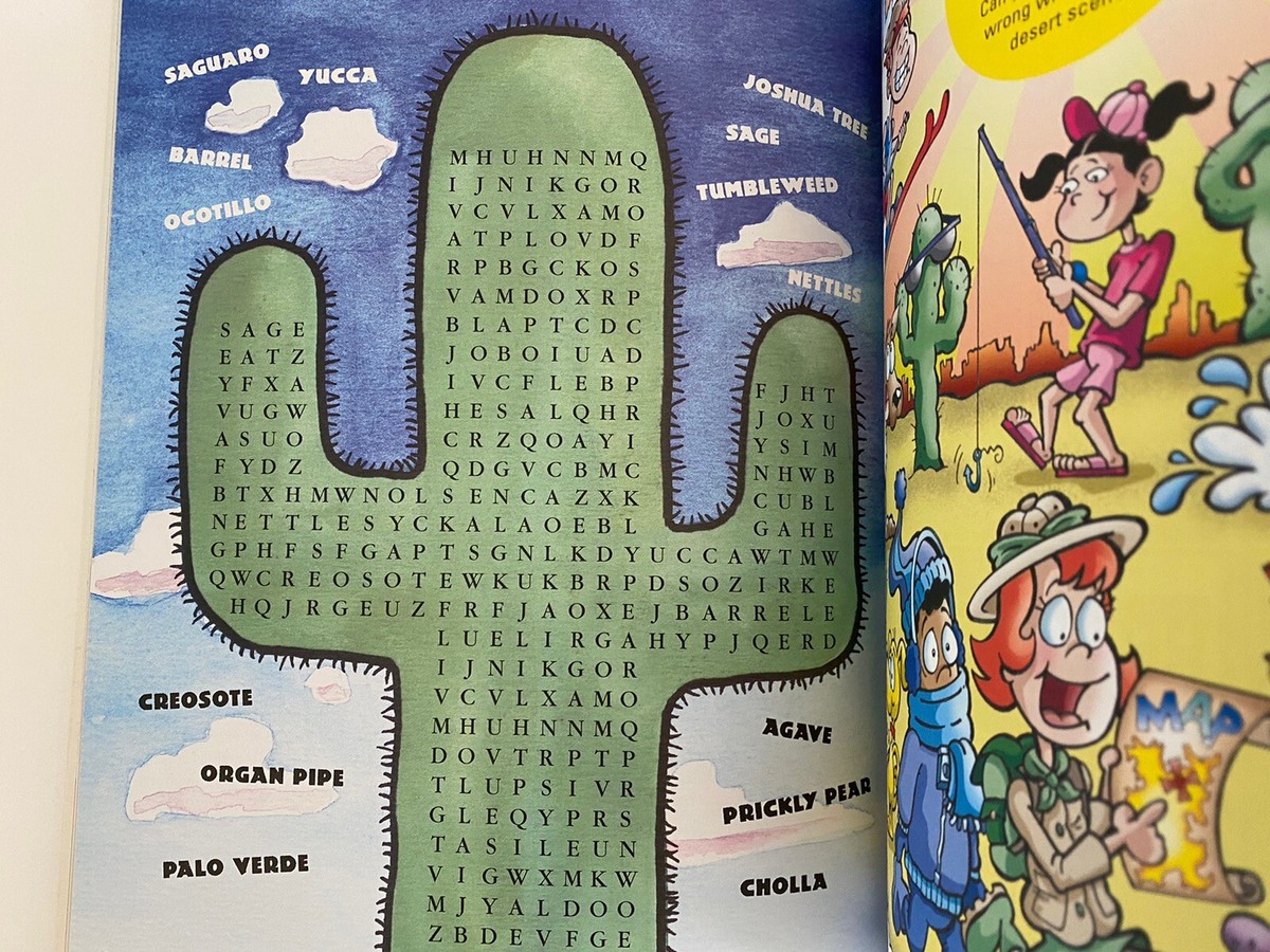 A-Maze-Ing Western National Parks & Great Southwest Activity Book