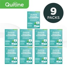 Quitine Nicotine Lozenges 4mg Mint 1080 Pieces 9 bulk boxes - Quit Smoking Aid