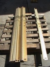 43U 19" rackmount rail threaded holes 6' long