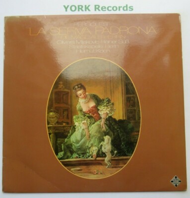 SLT 43126 - PERGOLESI - La Serva Padrona KOCH Staatskapelle Berlin- Ex LP Record