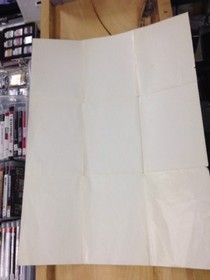 Super Sprint Nintendo Nes Poster Manual Insert Tengen Rare!