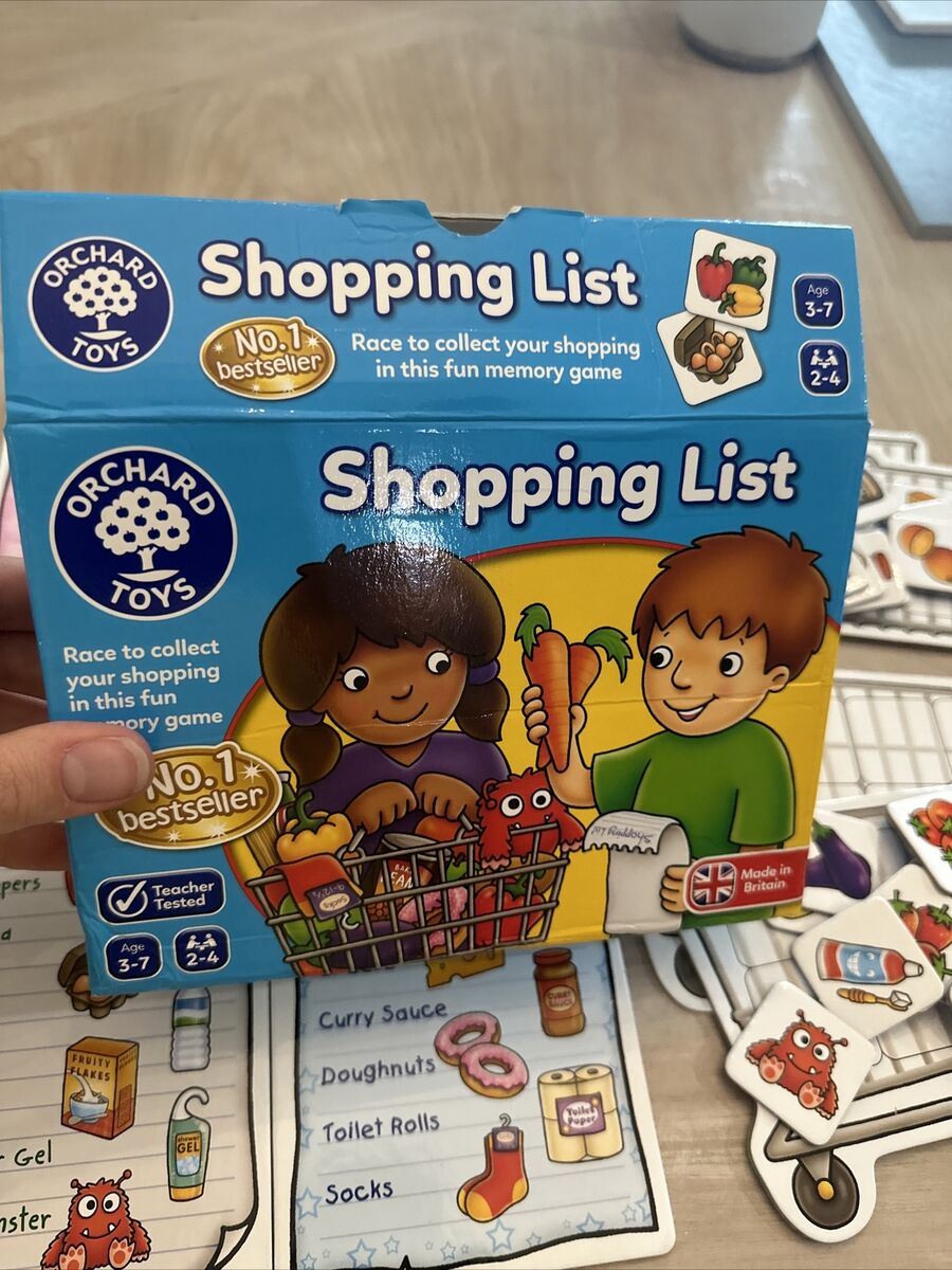  Orchard Toys Shopping List - Educational Memory Game - Age 3-7  - Perfect For Home Learning : Toys & Games