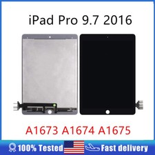 For iPad Pro 9.7" A1673 A1674 A1675 LCD Display Touch Screen Assembly Black 2016