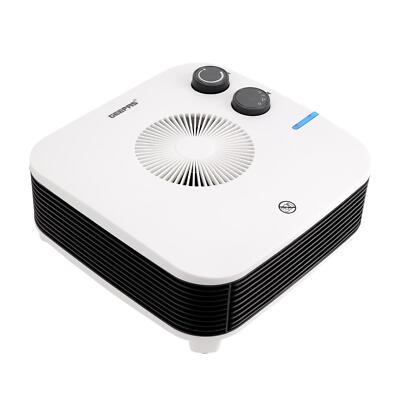 Heizlüfter Warm Cool Tragbar Flach Elektrisch Home Office Heizung Thermostat 2KW