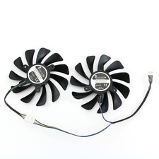 Graphics Card Cooling Fan For DATALAND RX 590 RX 580 Red Devil PLD10015B12H Part