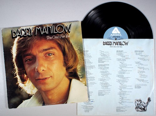 Barry Manilow This One S For You 1976 Vinyl Lp Looks Like We Made It Ebay
