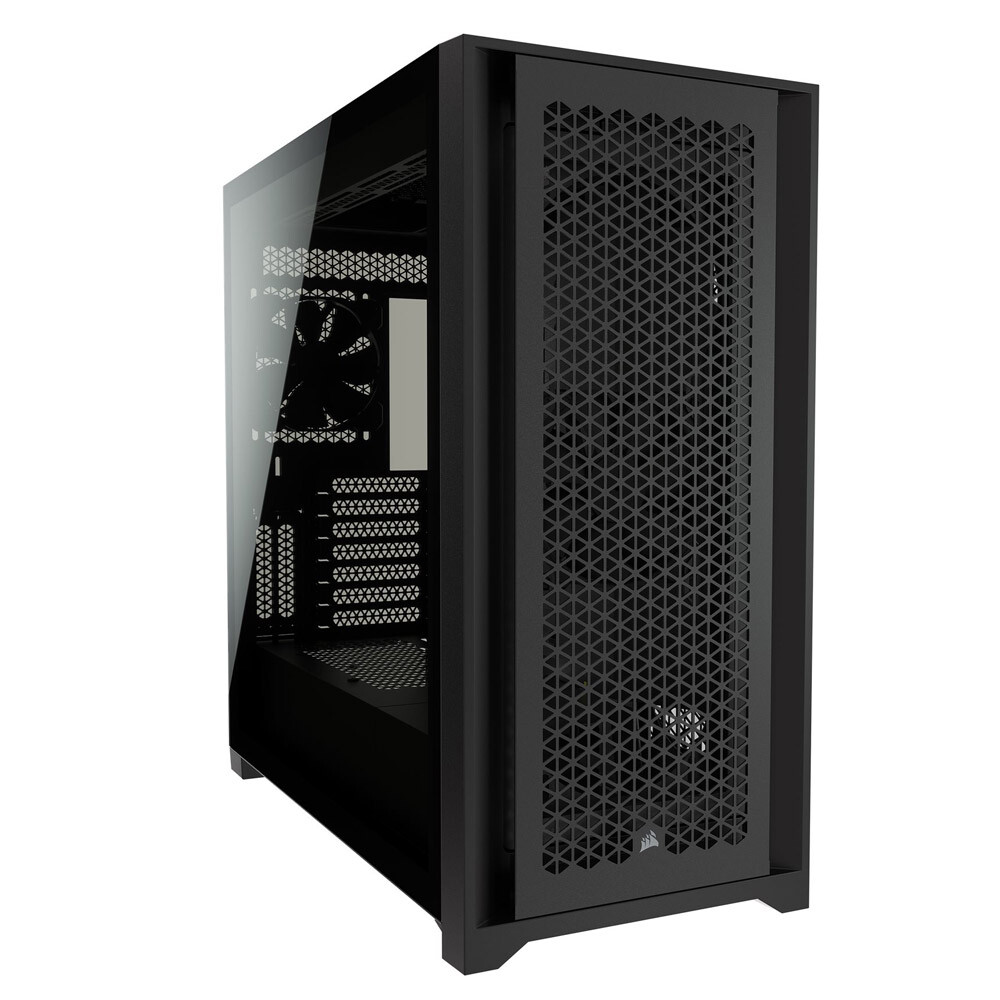 Вентилятор Corsair 5000D Airflow Mid-Tower-ATX-PC-Используется в производстве стекла schwarz 92490₽