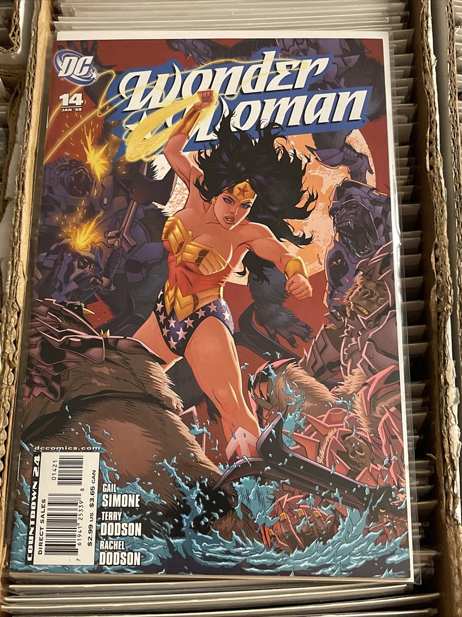 WONDER WOMAN #14 MICHAEL GOLDEN VARIANT COVER B gorilla terry