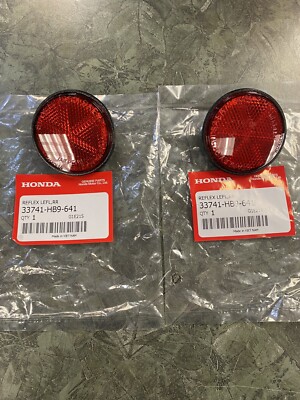 NOS OEM HONDA 1984-2007 CH Reflex Réflecteur 33741-ME8-612 EUR 35,04