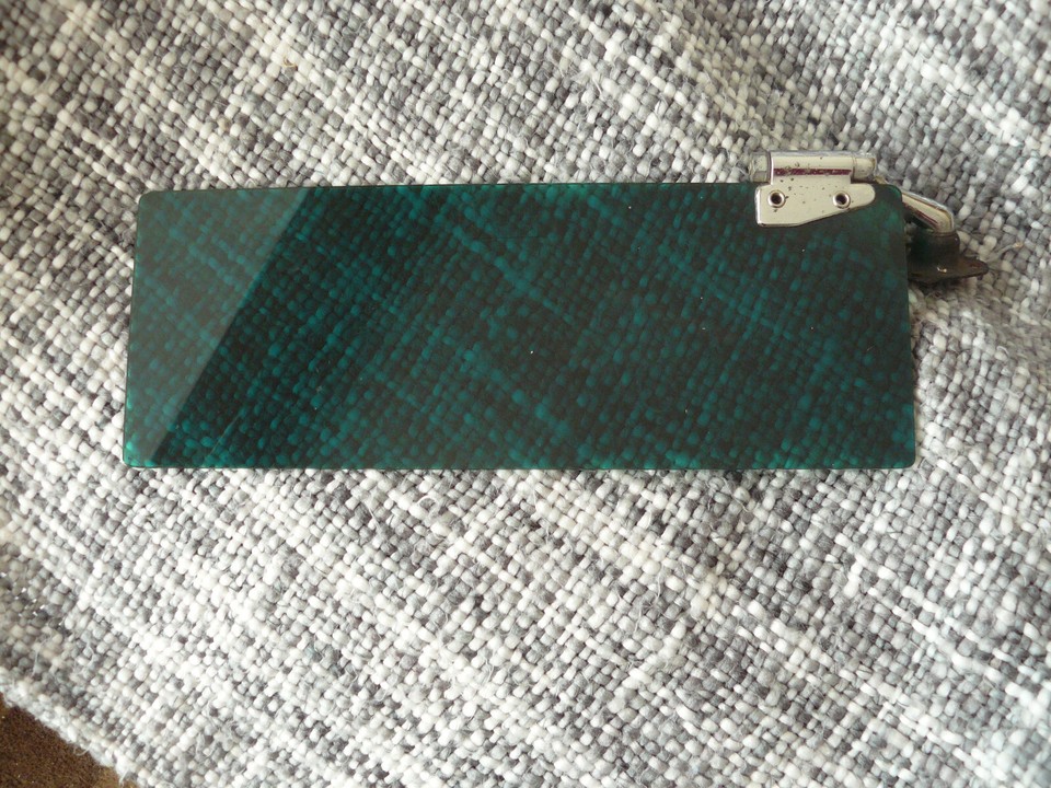 Super Rare Translucent Desmo Single Bracket Classic Car Sun Visor 11.75