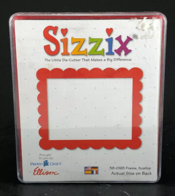 Sizzix Frame Sizzix Large Die Frame, Scallop 38-0165 | eBay