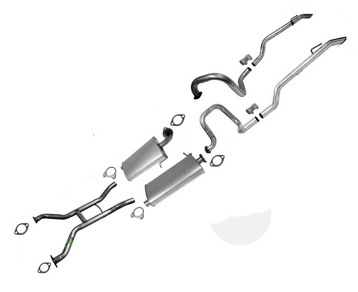 For 2003 2009 Ford Crown Victoria Muffler DUAL Exhaust System