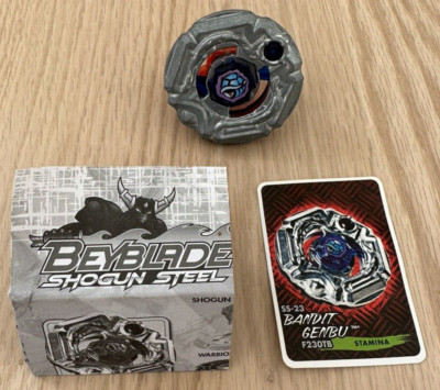 Hasbro Beyblade Bandit Genbu F230TB SHOGUN STEEL with Card