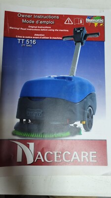 NUMATIC TT516 TT1840 OWNER INSTRUCTIONS