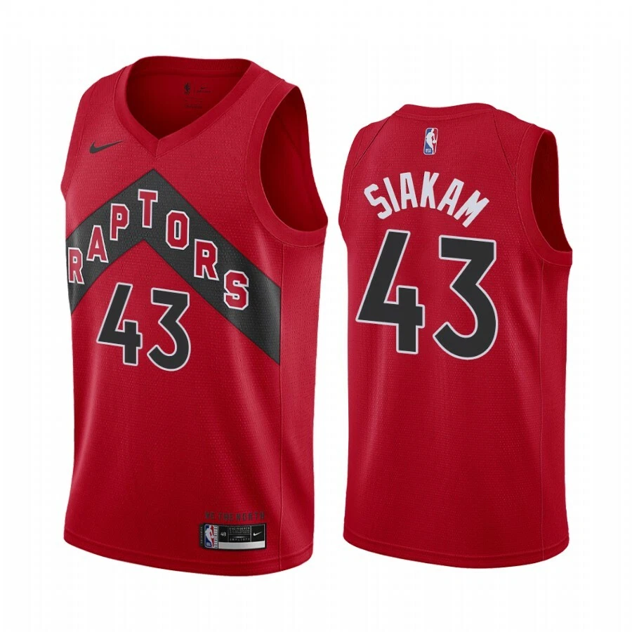 Unisex Nike Pascal Siakam Red Toronto Raptors Swingman Jersey - Icon Edition Size: Small