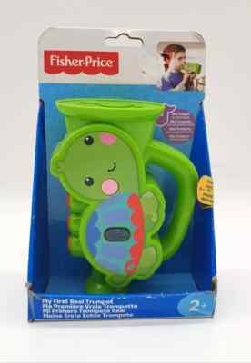 Fisher Price Meine Erste Echte Trompete Rainforest Schildkröte Alter 2+