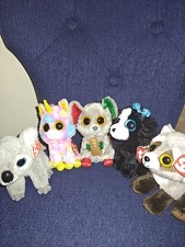 Ty Beanie Babies Lot of 5 Plush Toys New w/Tags 2016-17