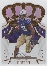 2020 Panini Chronicles Draft Picks Crown Royale Salvon Ahmed #22 bp9