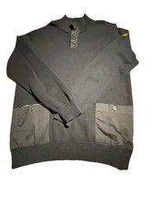 Men's Weekend Offender Navy Blue Jumper Size XXL Excellent Condition Heavy Knit