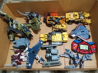 Huge 14 PC Lot Transformers Lot Vehicles Star Wars Transforming Construction