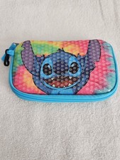 Disney Stitch Zip Up Pencil Case Pouch/Storage School Box/NWOT