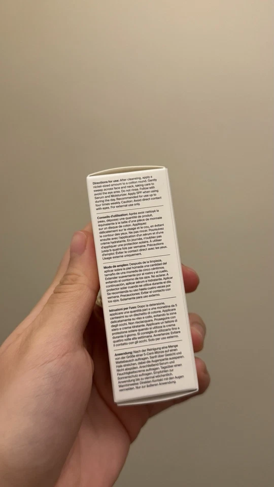 Timeline Skin Longevity Mito-Biotic Resurfacing Exfoliator Deluxe Sample 30ml - Image 3 of 4