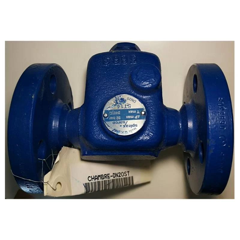 Chambre de détection vapeur Spirax Sarco ST14 pour stopper les pertes thermiques DN20
