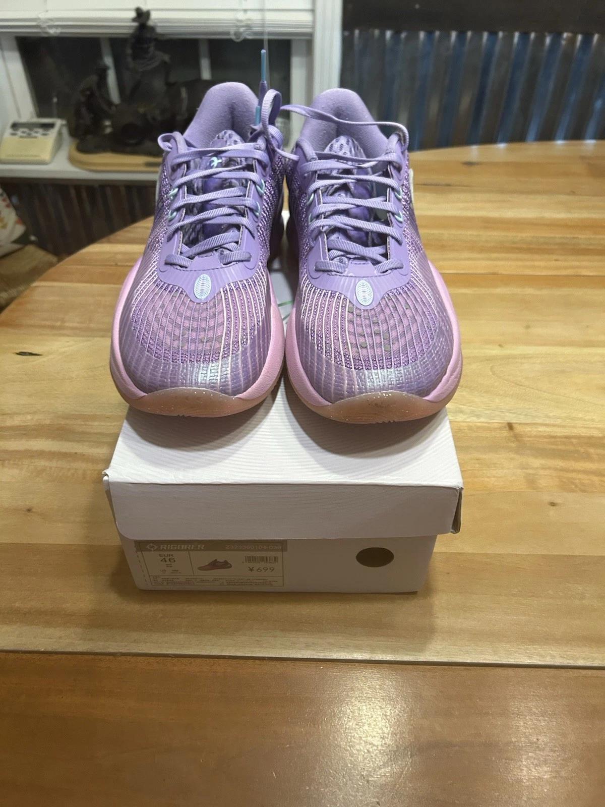 Austin Reaves AR1 Milky Way Basketball shoes Men’s Size 12 Violet