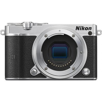 Nikon 1 J5 Mirrorless Digital Camera 20.8 MP Silver Black Body