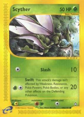 Pokemon  Aquapolis 106 / 147 Scyther comune (EN) -NEAR MINT-