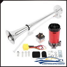 150 Decibel 12 Volt Single Trumpet Kit Air Horn Compressor For Car Truck Boat 150 Decibel 12 Volt Single Trumpet Kit Air Horn Compressor For Car Truck Boat