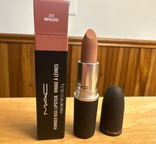 MAC Cosmetics POWDER KISS LIPSTICK 312 IMPULSIVE -Retired BRAND New In Box