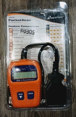Actron OBD II Pocket Scan Code Scanner CP9125