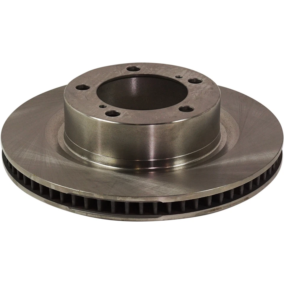 Rotor de freno de disco para Toyota Land Cruiser 2016-2020 delantero derecho o derecho sólido 1 pieza Foto 4 de 4