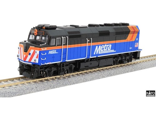 Kato 376575 escala HO EMD F40PH con zanjas Chicago Metra [pintura nueva] #149 | Condition: New
