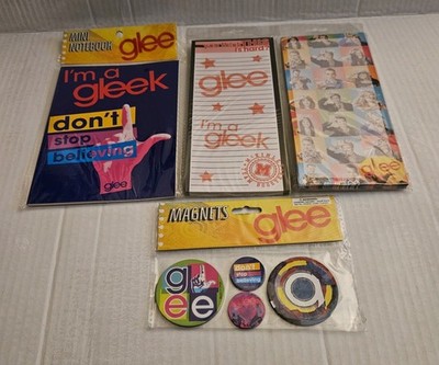 Glee Tv Memorabilia Dead Stock Notepads Magnets Mini Notebooks Set Of 4 New