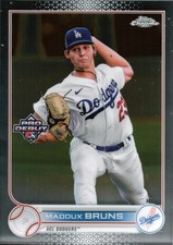 2022 Topps Pro Debut Chrome #PDC-174 Maddux Bruns ACL Dodgers