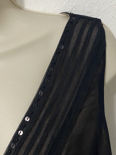 Ann Loft Damen 8 Spitzen Overlay bestickt Cocktailkleid neu mit Etikett - Bild 5 von 10