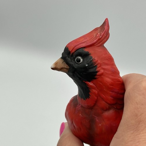 Vintage Lefton Japan CARDINAL Porcelain Figurine KW1284 - Picture 7 of 11