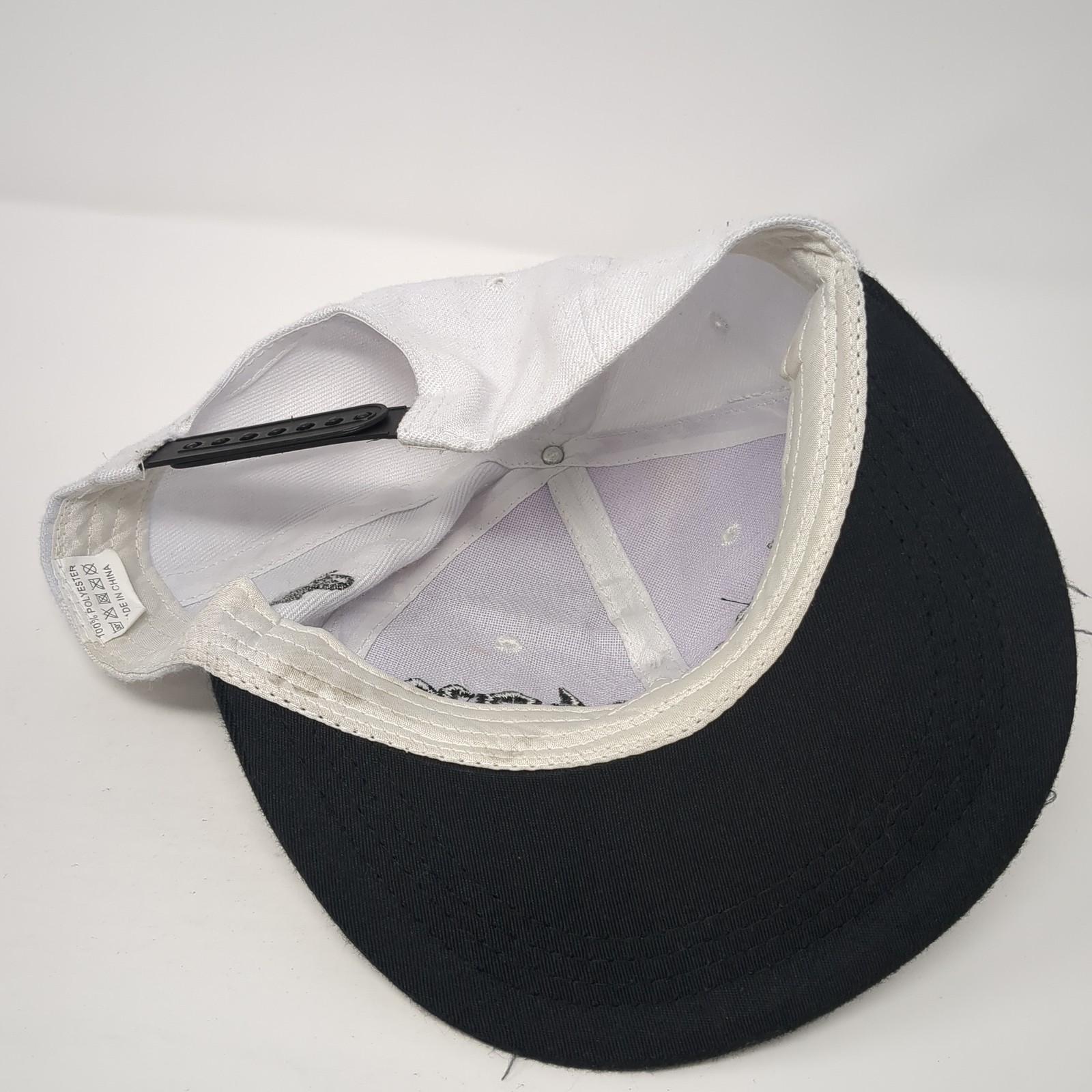 Compton Snapback Hat White One Size Adjustable Em… - image 6