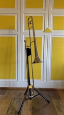 1965 F.E. Olds Studio Tenor Trombone Silver Plated Excellent Vintage Conditi