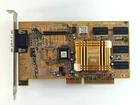 Intel 740 graphics chip AGP-740D, 8 MB SDRAM AGP first intel graphics card 1998