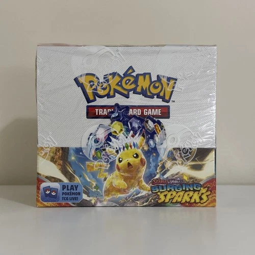 Surging Sparks Booster Box - Scarlet & Violet SV Pokemon TCG  SEALED