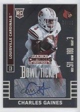Bowl Ticket Charles Gaines